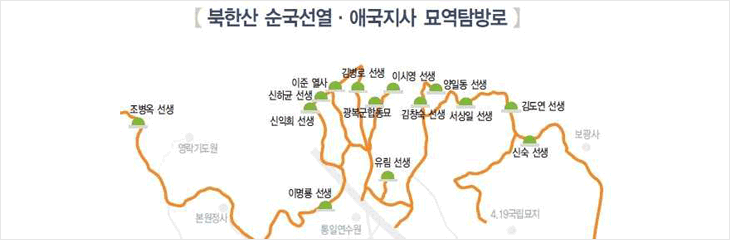 선열 애국지사들을 기리며
